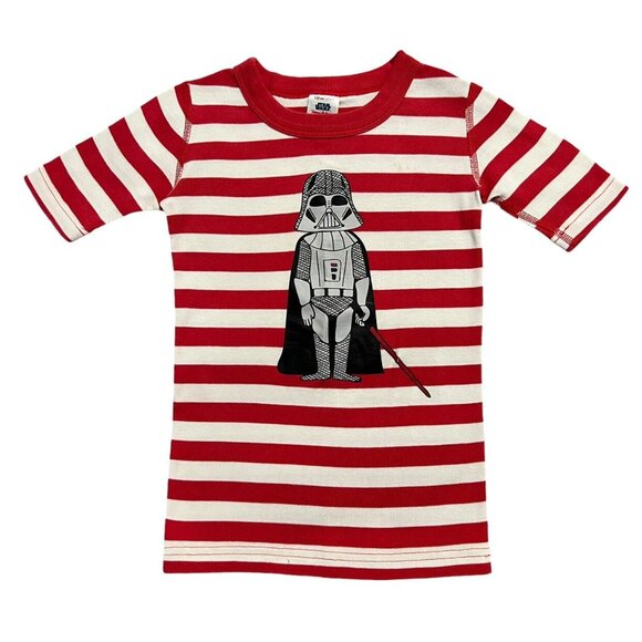 Hanna Andersson Sz 120 (6/7) Star Wars Darth Vader Short Pajamas - Picture 3 of 14